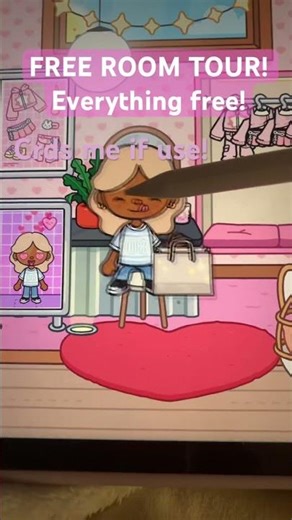 FREE ROOM TOUR! #fypシ #tocabocasecrettoca #toca #preppytoca