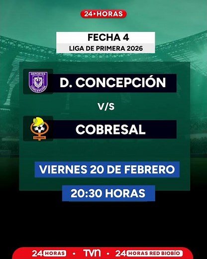 ¡HAY PROGRAMACIÓN!La ANFP entregó la programación de la cuarta fecha de Liga de Primera 2026.