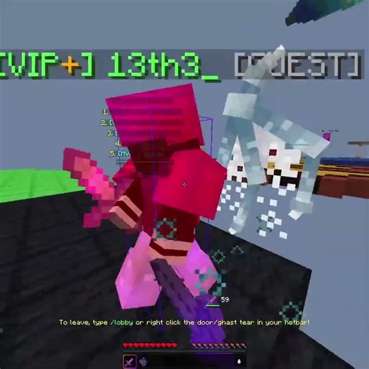 Clean Combo in Dewier’s housing /visit dewier #clutch #duvsy #combo #zesttap #hypixel #bedwars #fyp