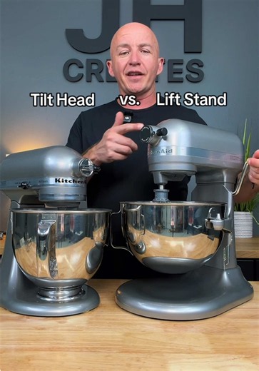 There’s one major difference in these kitchenaid stand mixers… #standmixer #kitchenaid #kitchenaidstandmixer #kitchenaidmixer #baking