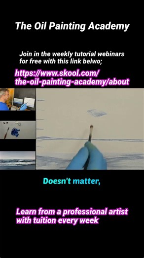 Learn To Paint It's Easy #artworkshop #art #artclass #oilpainting #paintingdemo #skoolcommunity