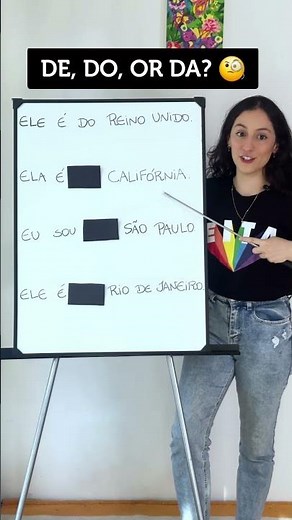 ➡️ De, do, or da? Let's test your Portuguese! 🤓✍️ Write your answers in the comments!