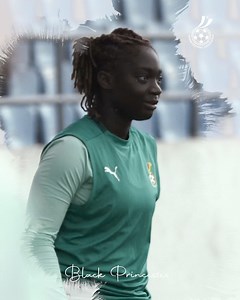 Jenna Kayla Sapong joins our goalkeeping department. The Auburn University soccer team shot stopper is settling in well with the squad. #FIFAU20WWC #StrongerTogether💪🏽 #ShineBlackPrincesses✨ #BringBackTheLove 🥰 | Ghana Women National Teams