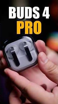 Samsung Galaxy Buds 4 Pro: ANC, 360 sound, and the right sound system!