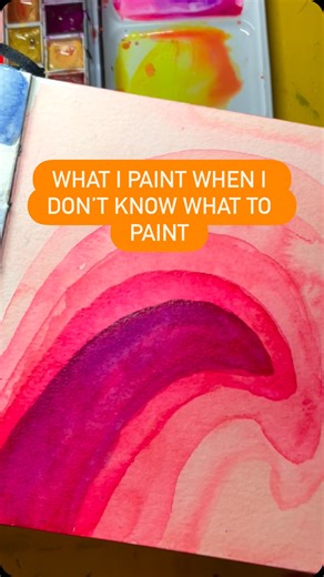 What I paint when I don’t know what to paint. Yes, Even I struggle with inspiration sometimes 😊 | Makings and Musings
