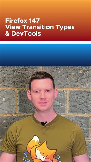 Understanding New View Transition Types in Firefox 147