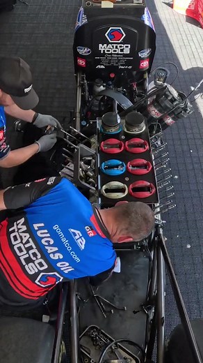 Top Fuel Dragster Engine Rebuild in 35 Minutes | NHRA Racing
