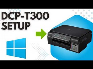 How to Download & Install Brother DCP-T300 Printer Driver in Windows 10 PC or Laptop Step by Step