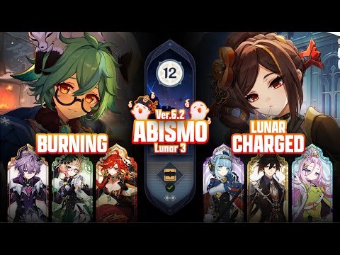 C6 SUCROSE BURNING & C0 CHIORI LUNAR-CHARGED | SPIRAL ABYSS 6.2 FLOOR 12 | GENSHIN IMPACT
