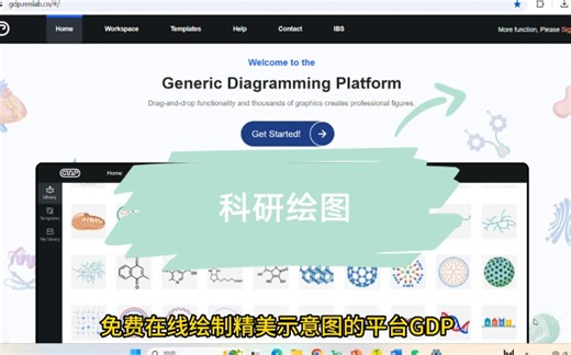 GDP免费在线科研绘图平台
