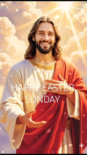 HAPPY EASTER SUNDAY GOD BLESS YOU ABUNDANTLY✝️🙌🙏🏻#JESUS VS SATAN BATTLE HEVEN SLOWD SONG 🎵 #immanuel