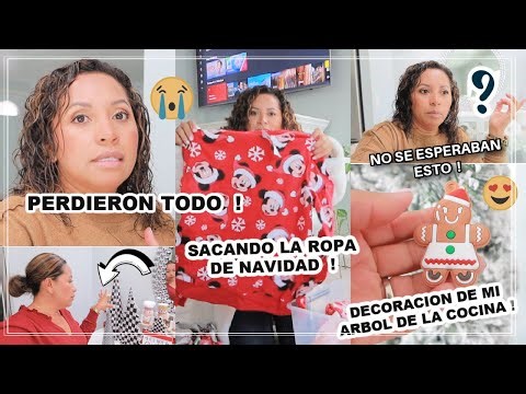 COMO ESTA MI FAMILIA DESPUES DEL HURACAN ? DECORACION DE MI ARBOL DE LA COCINAI ROPA PARA NAVIDAD