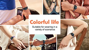 Watch fitbit sense woven bands 2-PACK on Amazon Live