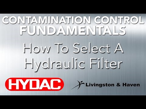How to Select A Hydraulic Filter