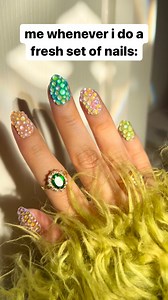 52K views · 257 reactions | the most perfect rhinestone nails ✨ gems I used are linked in my amazon storefront  #imobsessed #nailinspo #nails #blingbling #reveal #nailsofinstagram #rhinestonenails #nailhacks | Yuyi Chua | Facebook