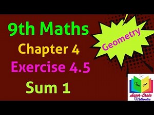 TN 9th maths Exercise 4.5 sum 1 | Class 9 chapter 4 Exercise 4.5 1st sum | Super brain mathematics