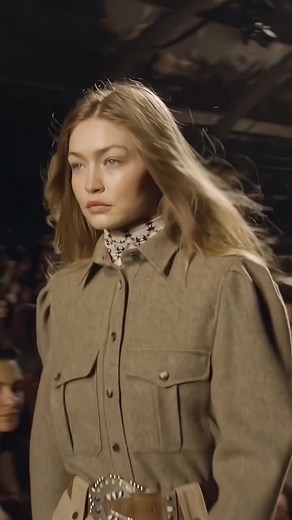 Gigi Hadid and Bella Hadid Runway Fashion Show