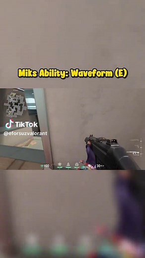 Miks Ability Breakdown in Valorant: Waveform (E)