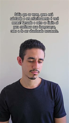 Quem está sabotando seu relacionamento, é você mesmo...