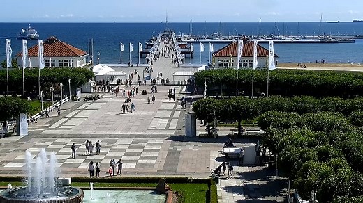 Webcam Sopot Pier, Sopot, Poland - Online Live Cam