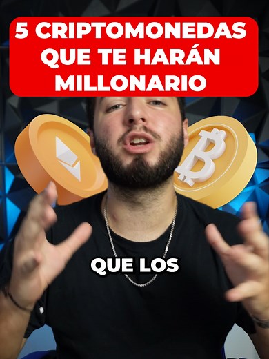 5 Criptomonedas que los expertos dicen se irán a la LUNA 🚀 Solo dal click al lilnk de mi perfil y te doy acceso 👁️ #criptomonedas #cripto #dinero #bitcoin #negocios #invertir #inversiones #trading #finanzas #doge #millonario #perecrypto