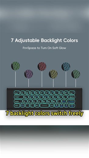 Mini Wireless Keyboard Demo#airmouse #wirelesskeyboard #minikeyboard# #smartdevices