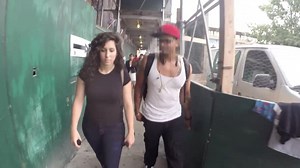 PSA shows a day of walking around New York as a woman