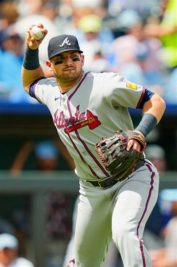Austin Riley, a key player for the Braves, comes in at No. 94 on the Locked On MLB Top 100. @mlbtheshow #mlb #braves #austinriley