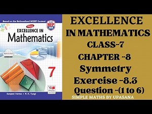 Excellence Math | Class -7 | Chapter -8 | Prachi | Ncert | Exercise-8.3 | Question -(1 To 6)