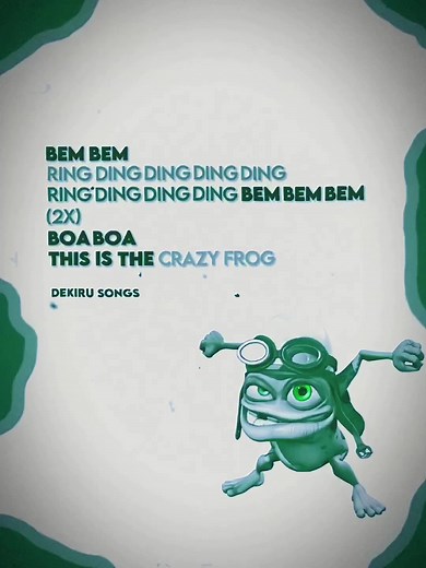 Crazy Frog Lyrics and Music Video Overview