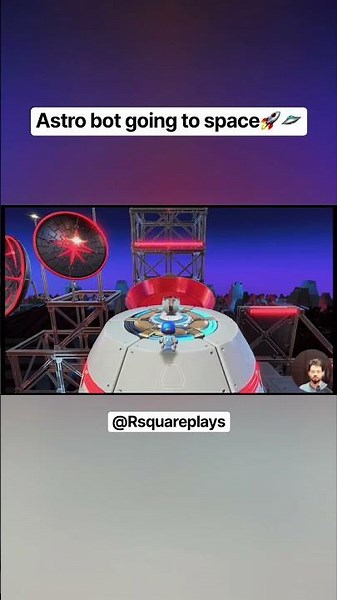 Astro Bot is blasting off into SPACE! 🚀🤖What an amazing PS5 adventure # #spacesim #astrobot #ps5