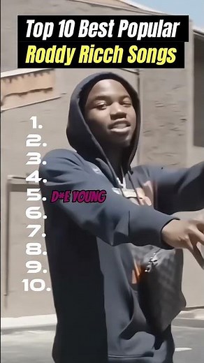 Top 10 Best Popular Roddy Ricch Songs
