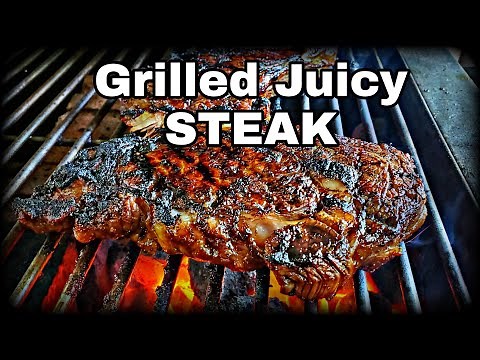 How To Make The BEST Grilled STEAK ever!!! | Ray Mack's Kitchen and Grill