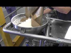 How to Add Powder to the Hopper on the Fristam Powder Mixer