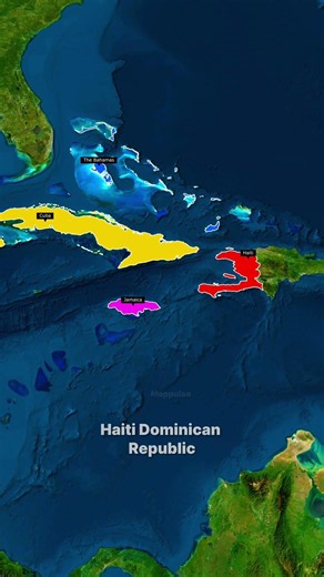 The Caribbean Explained in 25 Seconds 🌴🌎