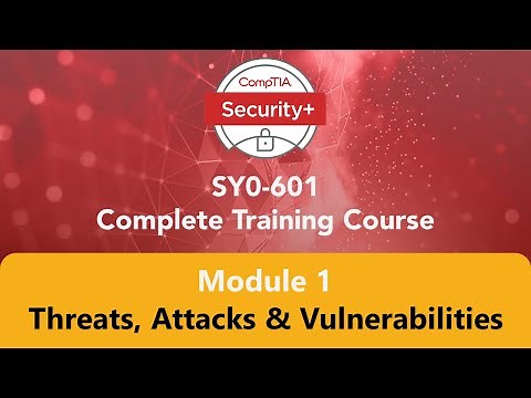 CompTIA Security+ SY0-601 | Module 1 Threats, Attacks & Vulnerabilities | Training Course | Hindi