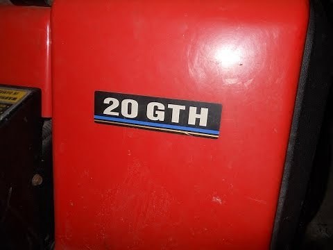 Simplicity 20GTH (Sunstar) Starter Installation