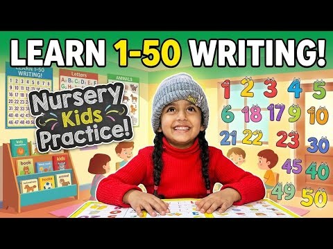 Kids Homework Practice 👶 | Easy Learning at Home | Nursery Class
