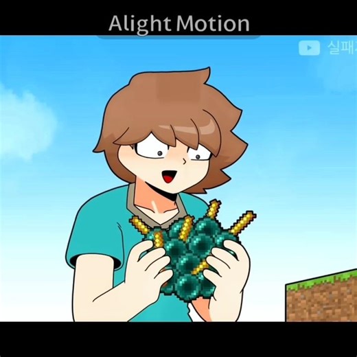 steve and alex edit skull #original #minecraft #animation #tutorial