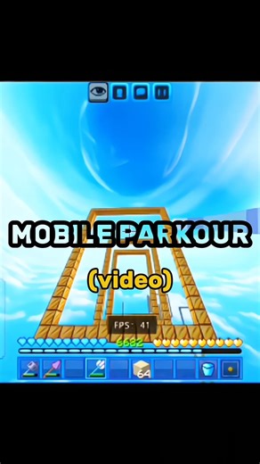 Minecraft PE Parkour #minecraft #short#parkour