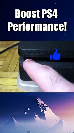How to Boost PS4 Performance! PS4 Performance Boost Trick! #Shorts