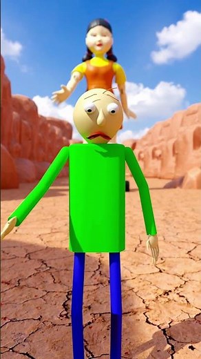 SQUID GAME chases BALDI!