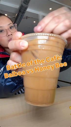 Lani’s Plate | FOOD + RECIPE REVIEWS on Instagram: "On TikTok @lanisplate 🤗 || #cafebalboa and #honeybeecafe offer very different menus, both really good-just meant for different crowds! The macadamia white chocolate was delicious & definitely tasted like a cookie in a cup, but I think it would’ve been great if it had more espresso! ☕️💌 #fallriver #explore #foryou"