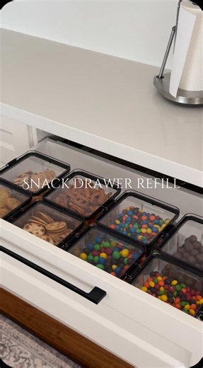 Snack Drawer Refill ASMR Experience