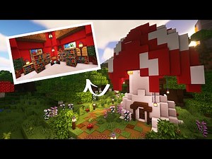 Minecraft Mushroom House | Speed Build
