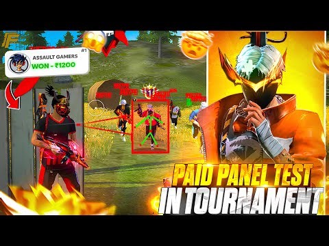 I Used Antiban PAID PANEL in tournament !! ID B@nned ? 🤯