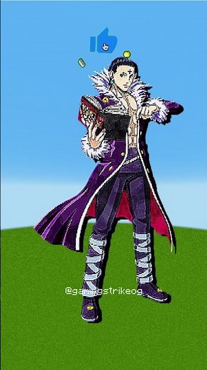 Shadows of the Phantom Troupe in Pixel Art | Chrollo, Hisoka, Feitan & Machi