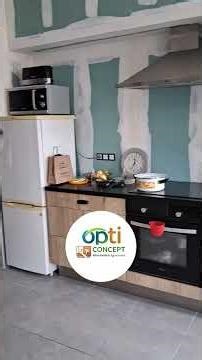 j3 chantier terminé, placo + enduit et pose de la cuisine de ma cliente #home #artisan #agencement