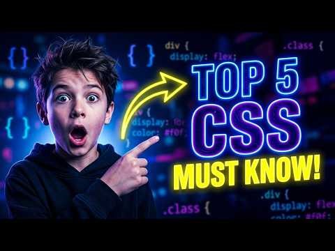 CSS Top 5 Properties You MUST Know in 2026 ⚡ (Game Changer!)