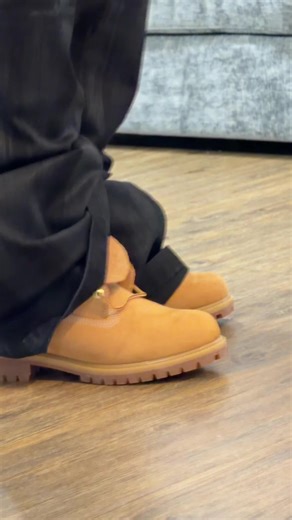 Stylish Waxed Stacked Jeans by Mnml